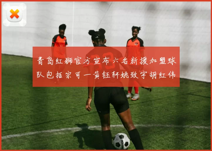 青岛红狮官方宣布六名新援加盟球队包括宗可一黄钰轩姚致宇胡红伟等人